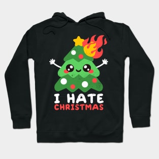 I hate christmas Hoodie